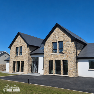 Cream Sandstone Cladding Home Front