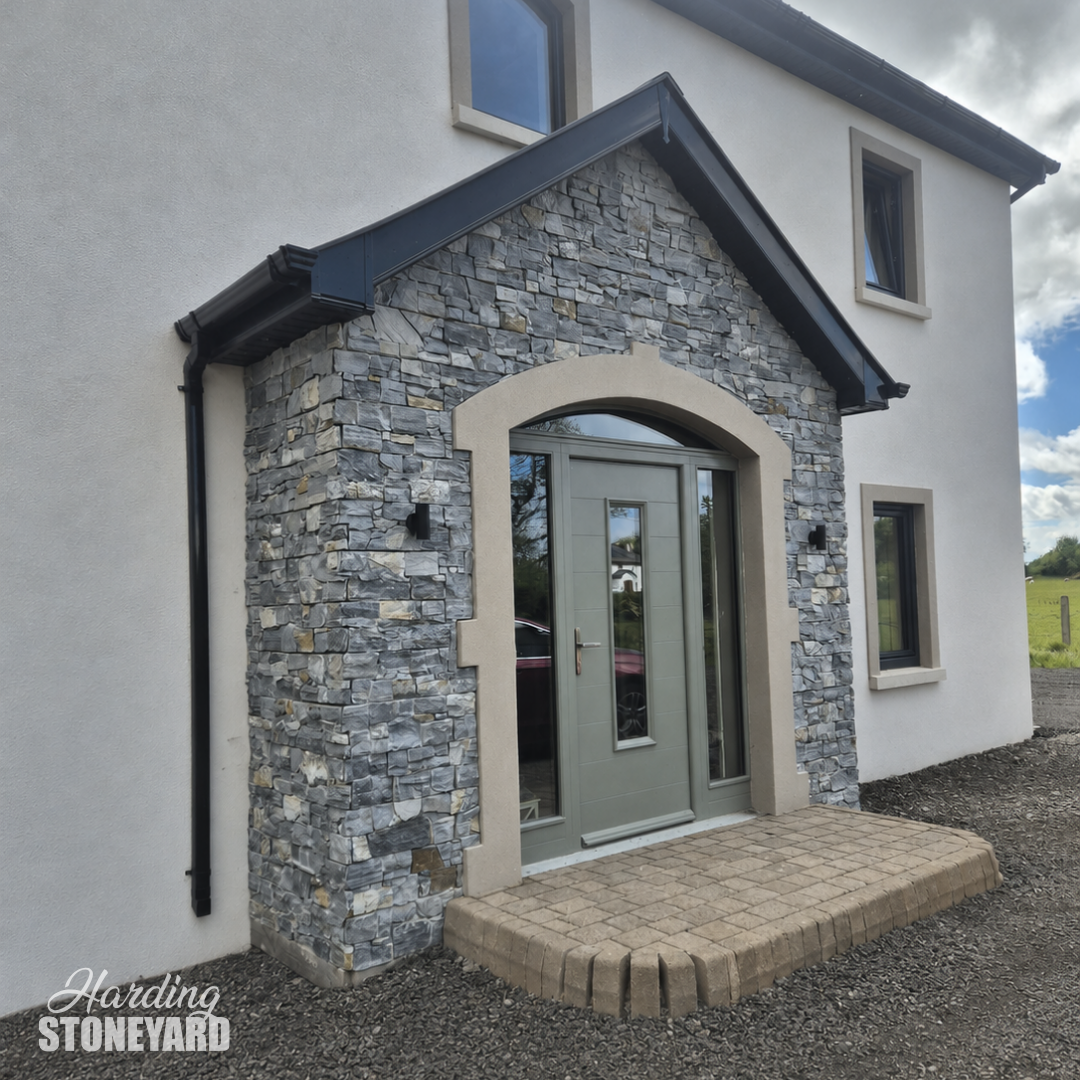 Blue Diamond Cladding Front Door Entrance