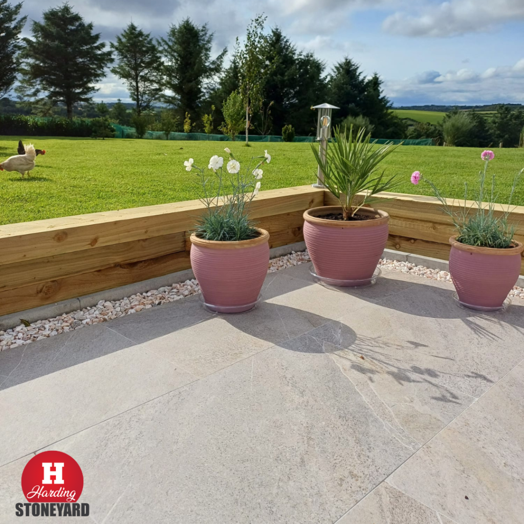 Sakhir Ivory Porcelain Paving