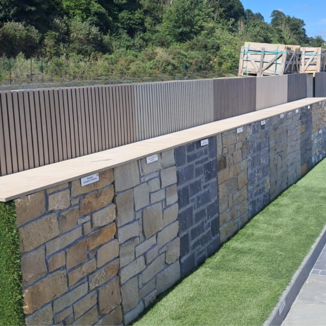 Cork Stone Display Cladding